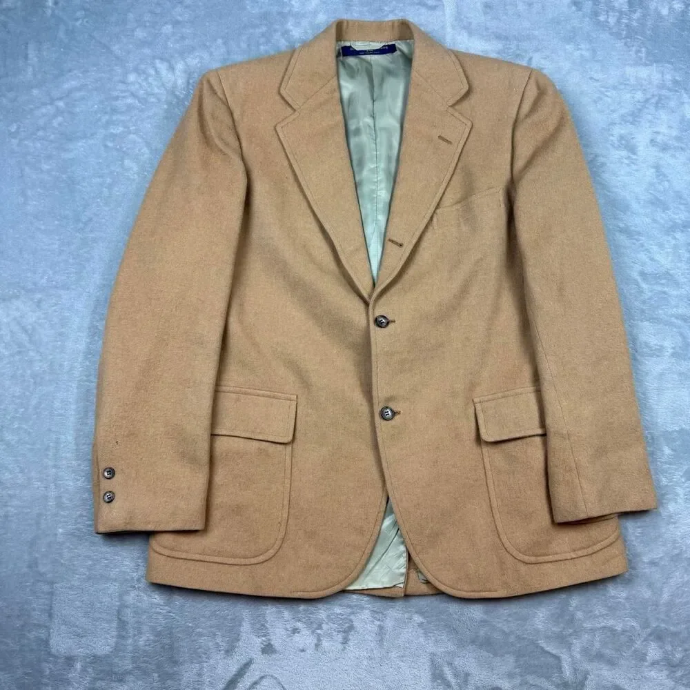 Brooks-brothers Men's Tan and Brown Tailored-jackets